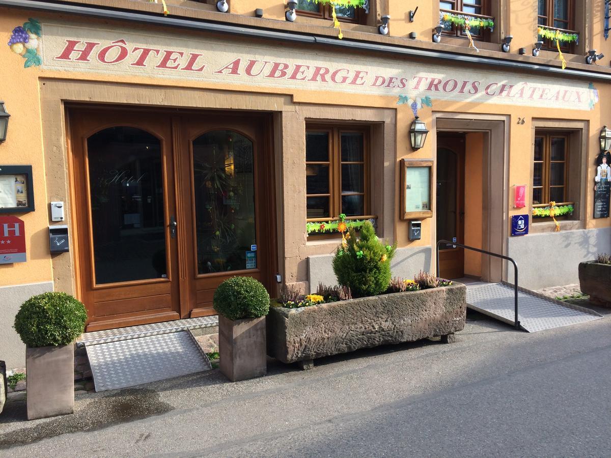 Auberge Des Trois Chateaux Eguisheim Kültér fotó
