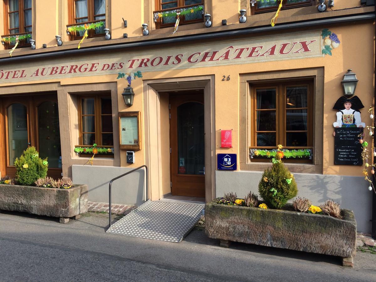 Auberge Des Trois Chateaux Eguisheim Kültér fotó