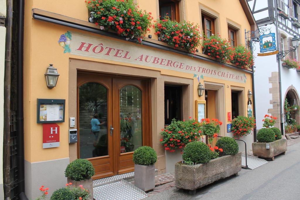 Auberge Des Trois Chateaux Eguisheim Kültér fotó