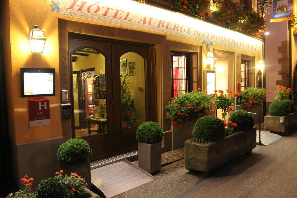 Auberge Des Trois Chateaux Eguisheim Kültér fotó