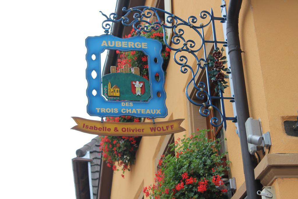 Auberge Des Trois Chateaux Eguisheim Kültér fotó
